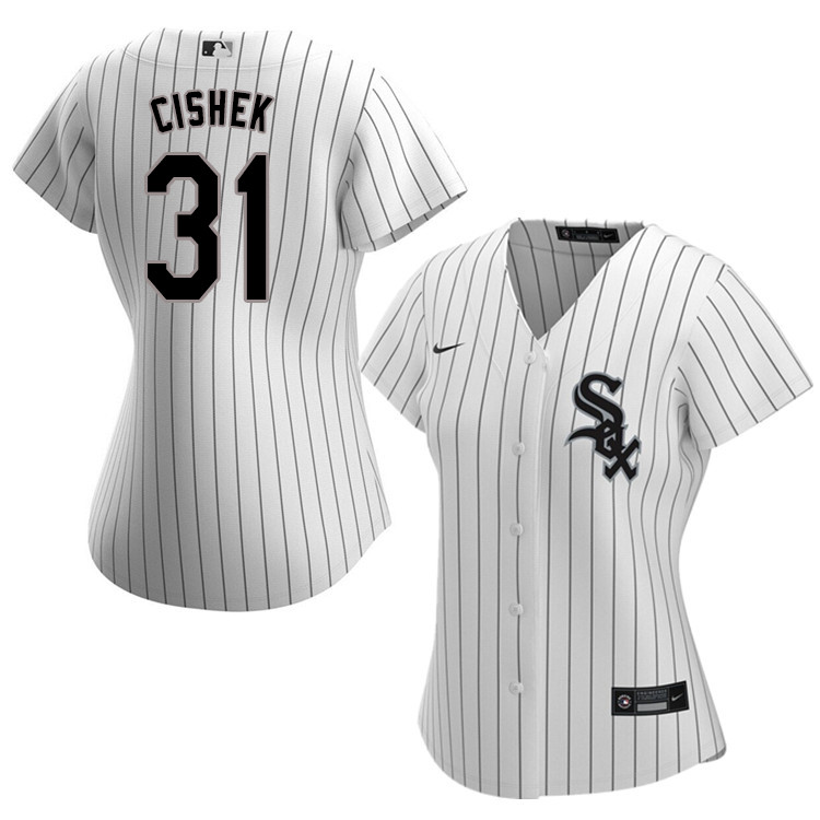 Nike Women #31 Steve Cishek Chicago White Sox Baseball Jerseys Sale-White